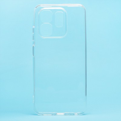 Чехол-накладка для Infinix Hot 50i (прозрачный) Activ ASC-101 Puffy 0.9мм