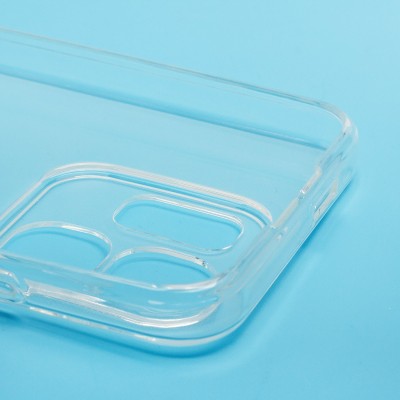 Чехол-накладка для Infinix Hot 50i (прозрачный) Activ ASC-101 Puffy 0.9мм