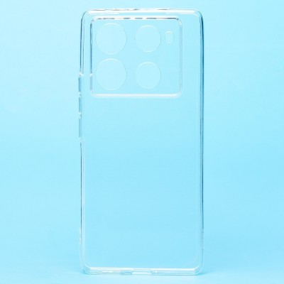 Чехол-накладка для Infinix Note 40 Pro 4G (прозрачный) Activ ASC-101 Puffy 0.9мм Чехол-накладка для Infinix Note 40 Pro 4G (прозрачный) Activ ASC-101 Puffy 0.9мм