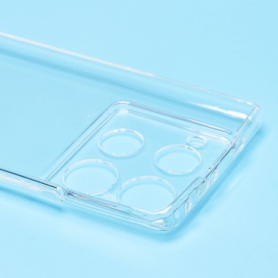 Чехол-накладка для Infinix Note 40 Pro 4G (прозрачный) Activ ASC-101 Puffy 0.9мм