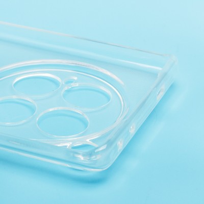 Чехол-накладка для Infinix Zero 40 5G (прозрачный) Activ ASC-101 Puffy 0.9мм