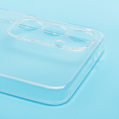 Чехол-накладка для Samsung Galaxy S24FE (прозрачный) Activ ASC-101 Puffy 0.9мм