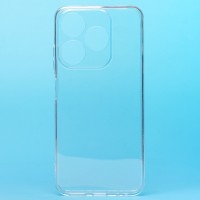 Чехол-накладка для Tecno Spark 10 4G (прозрачный) Activ ASC-101 Puffy 0.9мм