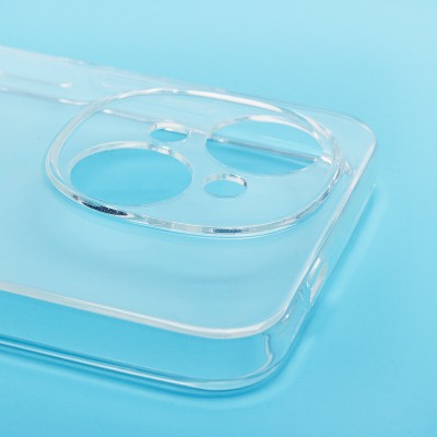 Чехол-накладка для Tecno Spark Go 1 (прозрачный) Activ ASC-101 Puffy 0.9мм