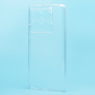 Чехол-накладка для Xiaomi 14T Pro (прозрачный) Activ ASC-101 Puffy 0.9мм
