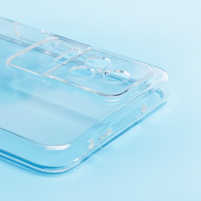 Чехол-накладка для Xiaomi Poco F4 (прозрачный) Activ ASC-101 Puffy 0.9мм