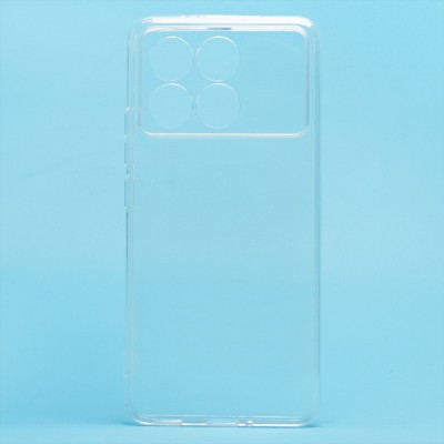 Чехол-накладка для Xiaomi Poco F6 Pro (прозрачный) Activ ASC-101 Puffy 0.9мм