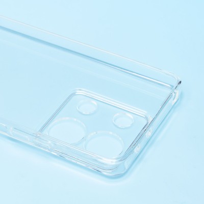 Чехол-накладка для Xiaomi Poco X6 5G (прозрачный) Activ ASC-101 Puffy 0.9мм