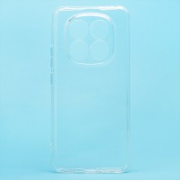 Чехол-накладка для Xiaomi Redmi Note 14 Pro+ (прозрачный) Activ ASC-101 Puffy 0.9мм