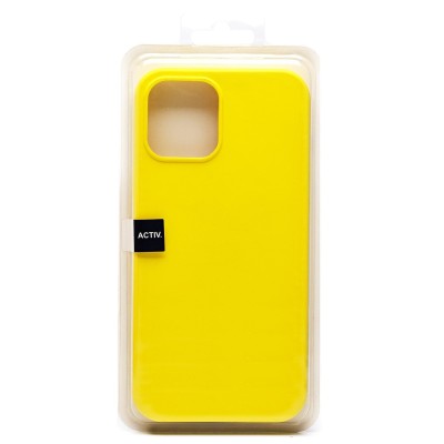 Чехол-накладка для Apple iPhone 12 Pro Max (желтый) Activ Full Original Design