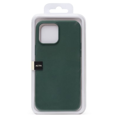 Чехол-накладка для Apple iPhone 13 Pro Max (темно-зеленый) Activ Full Original Design Чехол-накладка для Apple iPhone 13 Pro Max (темно-зеленый) Activ Full Original Design