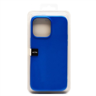 Чехол-накладка для Apple iPhone 14 Pro Max (синий) Activ Full Original Design