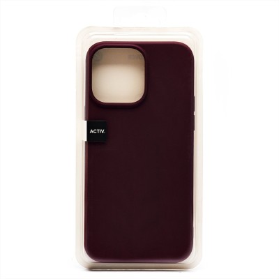 Чехол-накладка для Apple iPhone 14 Pro Max (бордовый) Activ Full Original Design
