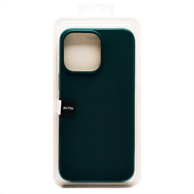 Чехол-накладка для Apple iPhone 14 Pro Max (темно-зеленый) Activ Full Original Design Чехол-накладка для Apple iPhone 14 Pro Max (темно-зеленый) Activ Full Original Design