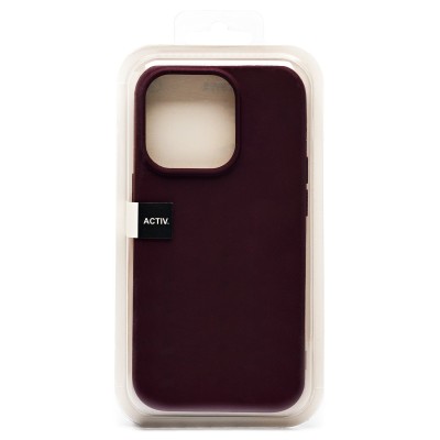 Чехол-накладка для Apple iPhone 14 Pro (бордовый) Activ Full Original Design