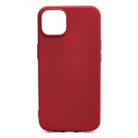 Чехол-накладка для Apple iPhone 14 (бордовый) Activ Full Original Design