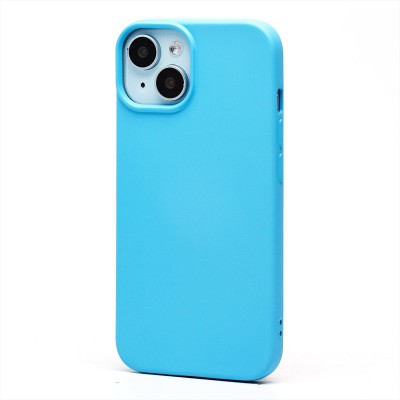 Чехол-накладка для Apple iPhone 14 (голубой) Activ Full Original Design
