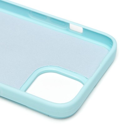 Чехол-накладка для Apple iPhone 14 (голубой) Activ Full Original Design