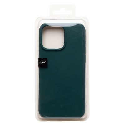 Чехол-накладка для Apple iPhone 15 Pro Max (темно-зеленый) Activ Full Original Design