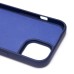 Чехол-накладка для Apple iPhone 15 (темно-синий) Activ Full Original Design