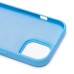 Чехол-накладка для Apple iPhone 15 (голубой) Activ Full Original Design
