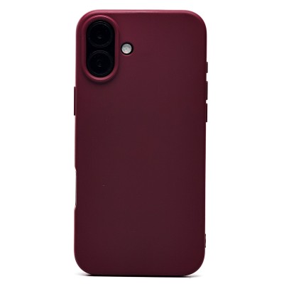 Чехол-накладка для Apple iPhone 16 Plus (бордовый) Activ Full Original Design Чехол-накладка для Apple iPhone 16 Plus (бордовый) Activ Full Original Design