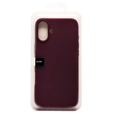 Чехол-накладка для Apple iPhone 16 Plus (бордовый) Activ Full Original Design