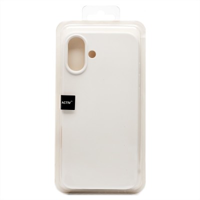 Чехол-накладка для Apple iPhone 16 Plus (белый) Activ Full Original Design