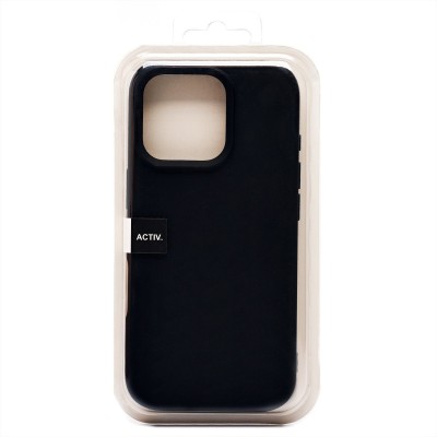 Чехол-накладка для Apple iPhone 16 Pro (черный) Activ Full Original Design