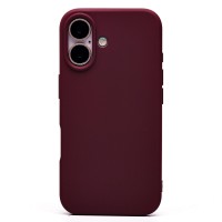 Чехол-накладка для Apple iPhone 16 (бордовый) Activ Full Original Design