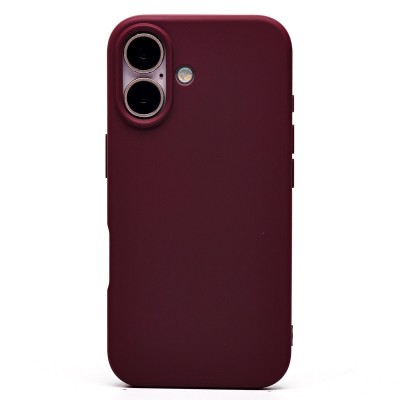 Чехол-накладка для Apple iPhone 16 (бордовый) Activ Full Original Design