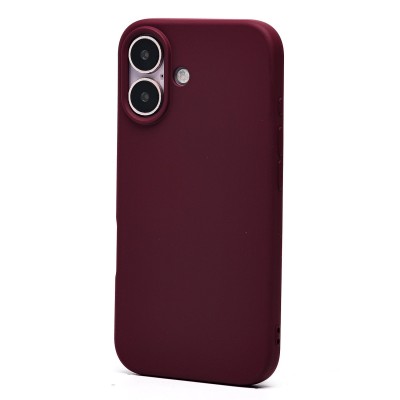 Чехол-накладка для Apple iPhone 16 (бордовый) Activ Full Original Design