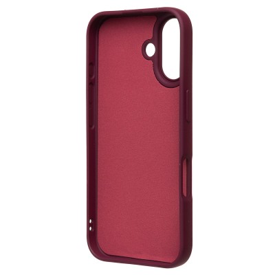 Чехол-накладка для Apple iPhone 16 (бордовый) Activ Full Original Design