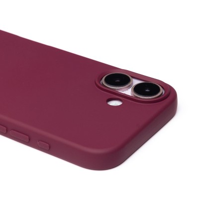 Чехол-накладка для Apple iPhone 16 (бордовый) Activ Full Original Design