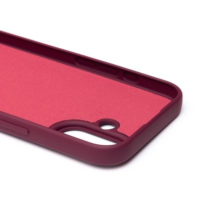 Чехол-накладка для Apple iPhone 16 (бордовый) Activ Full Original Design