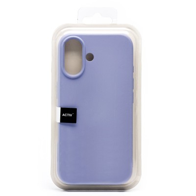 Чехол-накладка для Apple iPhone 16 (светло-фиолетовый) Activ Full Original Design