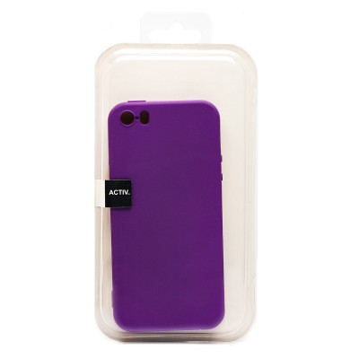 Чехол-накладка для Apple iPhone SE (фиолетовый) Activ Full Original Design