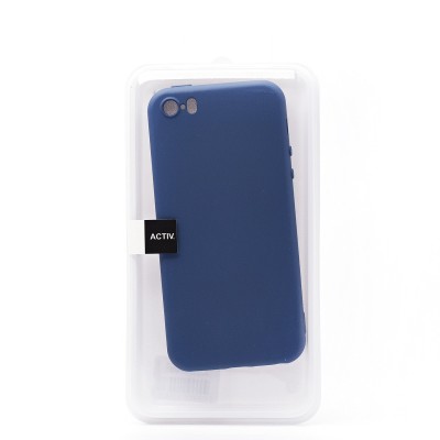 Чехол-накладка для Apple iPhone SE (синий) Activ Full Original Design