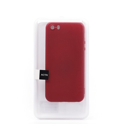 Чехол-накладка для Apple iPhone SE (бордовый) Activ Full Original Design