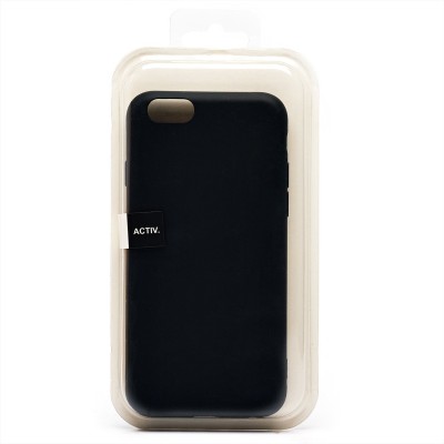 Чехол-накладка для Apple iPhone 6S (черный) Activ Full Original Design
