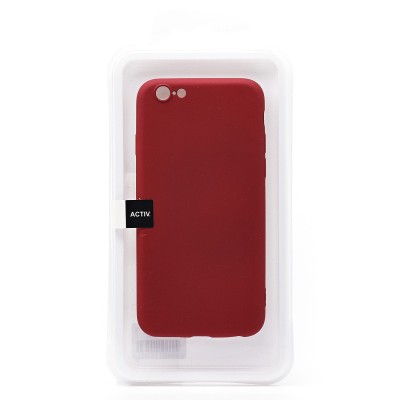 Чехол-накладка для Apple iPhone 6 (бордовый) Activ Full Original Design