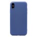 Чехол-накладка для Apple iPhone XS (синий) Activ Full Original Design