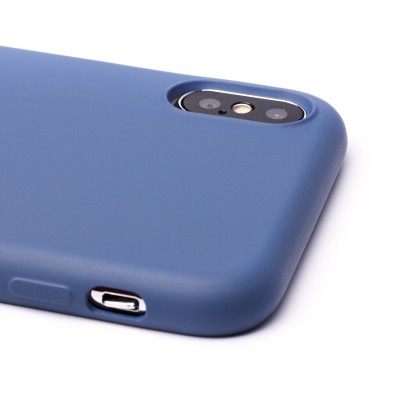 Чехол-накладка для Apple iPhone XS (синий) Activ Full Original Design