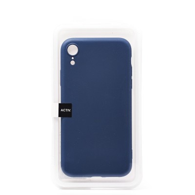 Чехол-накладка для Apple iPhone XR (синий) Activ Full Original Design