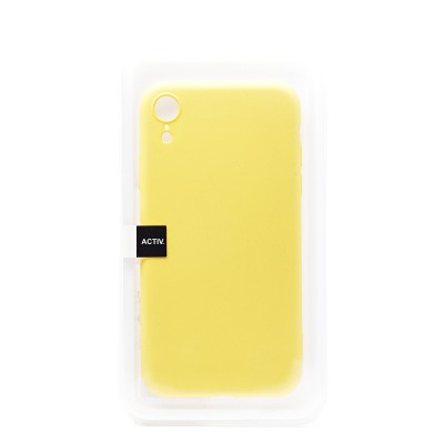 Чехол-накладка для Apple iPhone XR (желтый) Activ Full Original Design