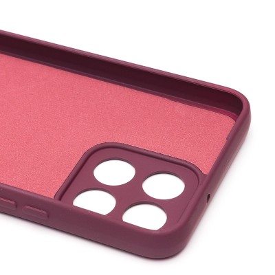 Чехол-накладка для Honor X6 (бордовый) Activ Full Original Design