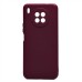 Чехол-накладка для Huawei nova 8i  (бордовый) Activ Full Original Design