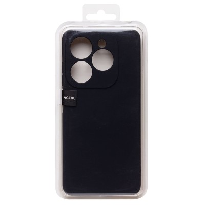 Чехол-накладка для Infinix Hot 40i (черный) Activ Full Original Design