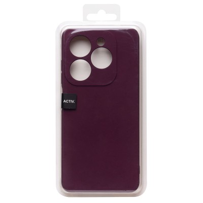 Чехол-накладка для Infinix Hot 40i (бордовый) Activ Full Original Design Чехол-накладка для Infinix Hot 40i (бордовый) Activ Full Original Design