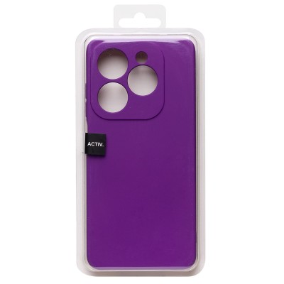 Чехол-накладка для Infinix Hot 40i (фиолетовый) Activ Full Original Design